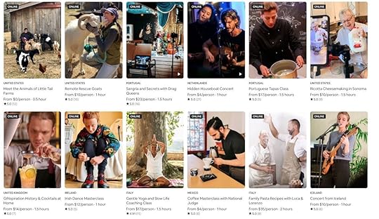 Airbnb online experiences