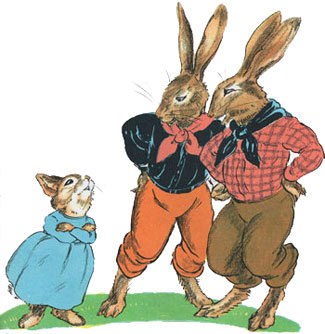 Country Bunny by Marjorie Hack