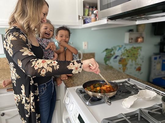 Cooking with family 1