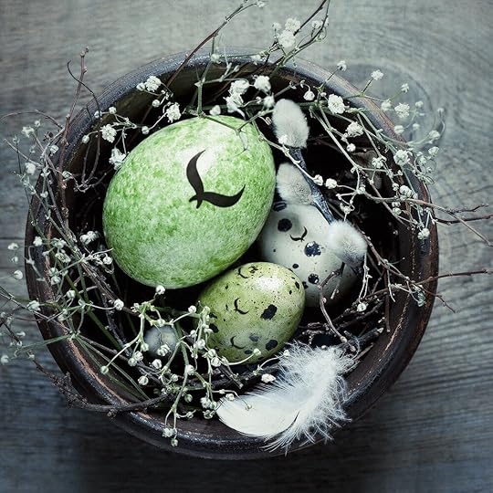 Painted eggs