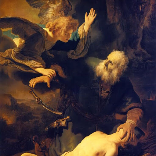 Rembrandt: The Slaying of Isaac & God’s rescue