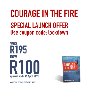 Mandi Hart's book Courage in the Fire