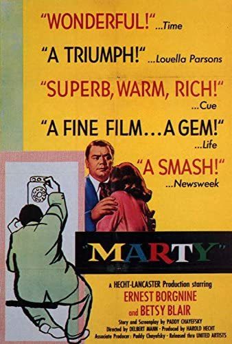 Amazon.com: Marty POSTER Movie (27 x 40 Inches - 69cm x 102cm ...