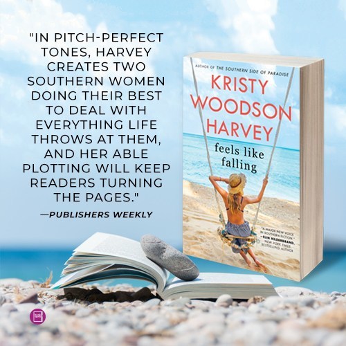 a positive review from Publisher's Weekly about the book Feels Like Falling