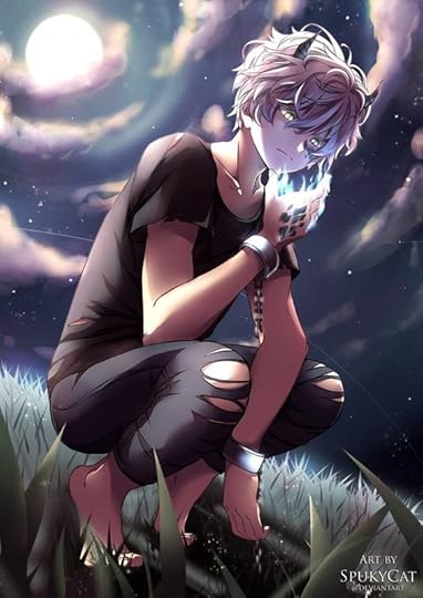 Half-dragon boy _ Commission by SpukyCat on DeviantArt