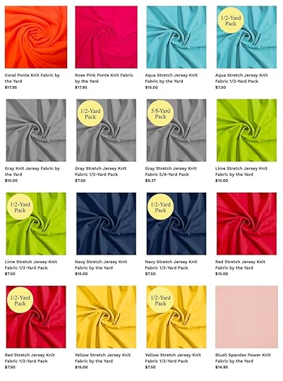 Shop for Jersey Knit Fabrics and Shop for Ponte Knit Fabrics at ShopNZP.com