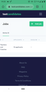 Review of TEST CANDIDATES | Psychometric test provider