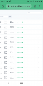 Review of TEST CANDIDATES | Psychometric test provider