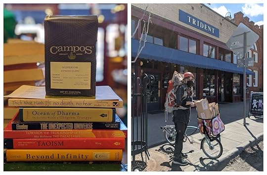 Bookstore collage