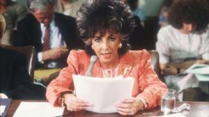 Elizabeth Taylor, testifying before Congress