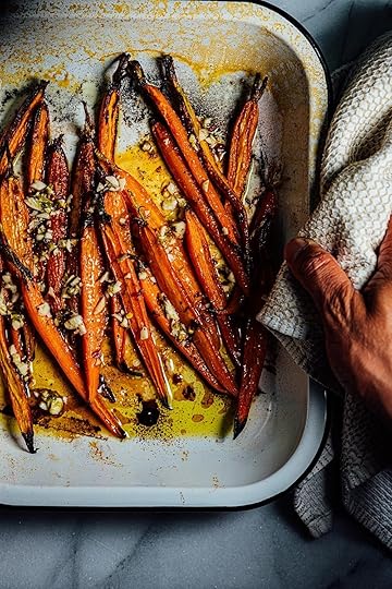 roasted carrots with garlic and lime | Nik Sharma