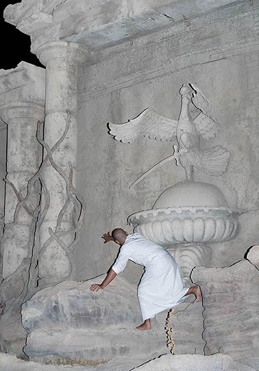 Farah Al Qasimi, G Climbing a Prop Warehouse Facade, 2018