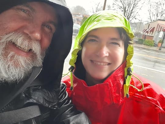 Trudging through the storm