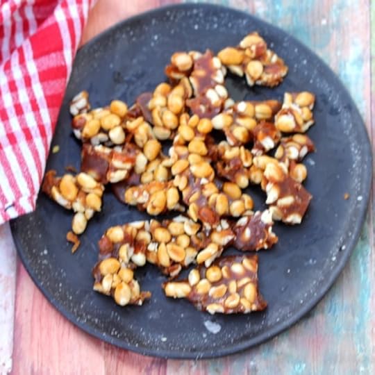 Peanut Jaggery Brittle