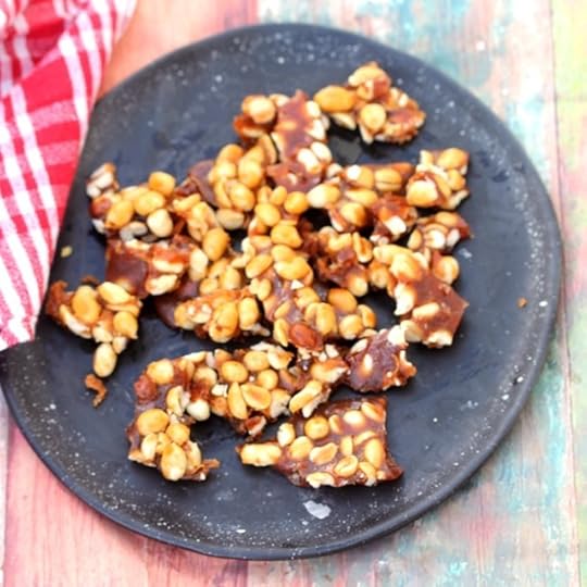 Peanut Jaggery Brittle