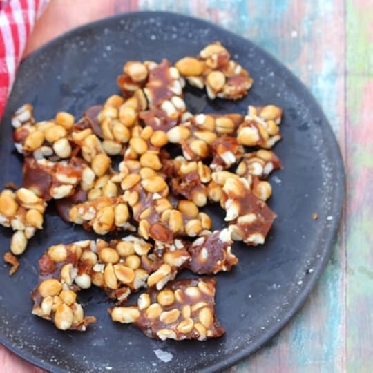 Peanut Jaggery Brittle