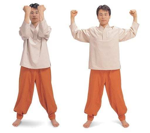 chest opening stretch