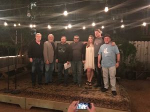 The entire crew Noir at the Bar Dallas April 2018