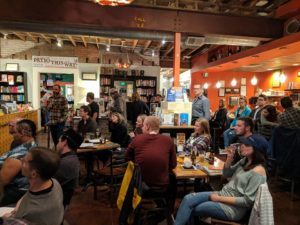 Noir at the Bar Denver packed crowd