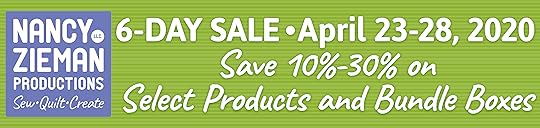 Save 10 percent to 20 percent on Select Sewing Tools, Sewing Fabrics, and Sewing Kits April 23-28, 2020 at ShopNZP.com