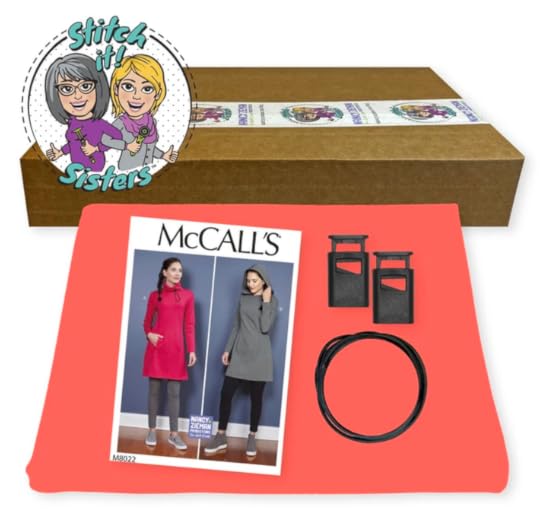 10-20-30 Minutes to Sew a Tunic Bundle Box in Coral as seen on Stitch it Sisters Program 114
