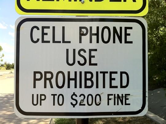 Cell phone use prohibited