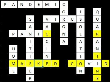 Isolation Crossword