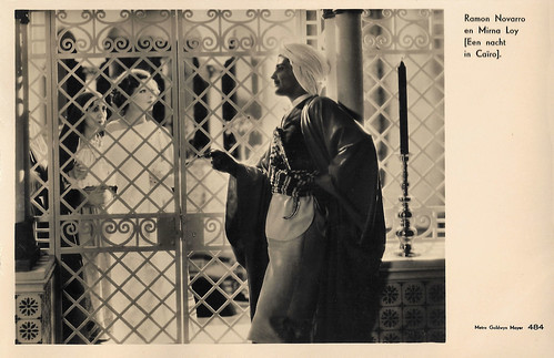 Ramon Novarro and Myrna Loy in A Night in Cairo/ The Barbarian (1933)