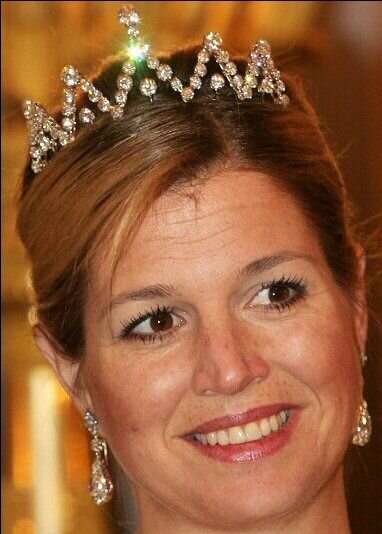 Dutch Diamond Festoon Necklace Tiara - 1889