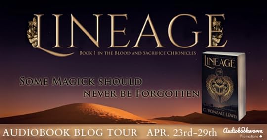 Audiobook Blog Tour: Lineage by C. Vonzale Lewis