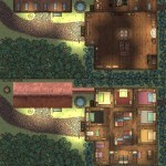 Barking Spider Tavern – all floors (Made in Dungeondraft)