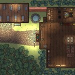 Barking Spider Tavern – First Floor (Made in Dungeondraft)