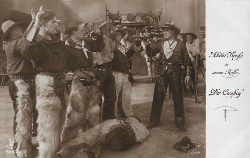 Alwin Neuss in Der Cowboy (1918)