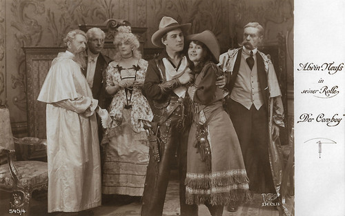 Alwin Neuss in Der Cowboy (1918)