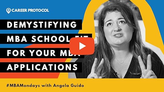 MBAMonday 2: What's the deal with school fit?