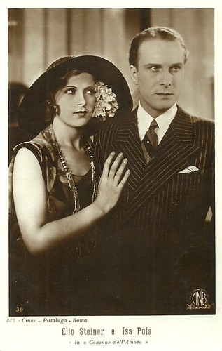 Isa Pola and Elio Steiner in La canzone dell'amore