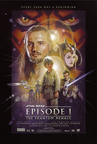 Image result for phantom menace poster