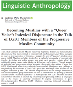title and abstract of Thompon's article