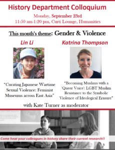 flyer for colloquium