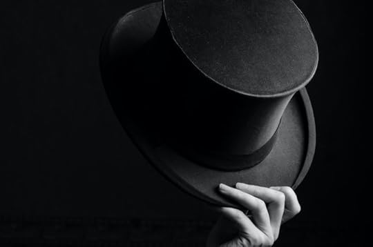 Image: hand with top hat