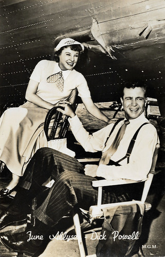 June Allyson and Dick Powell