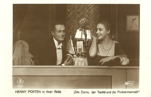 Henny Porten in Die Dame, der Teufel und die Probiermamsell