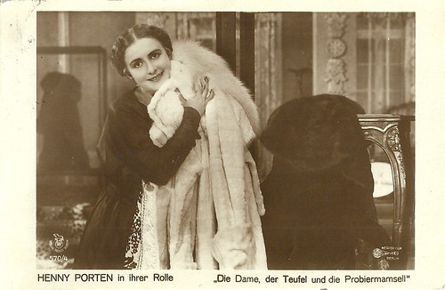 Henny Porten in Die Dame, der Teufel und die Probiermamsell