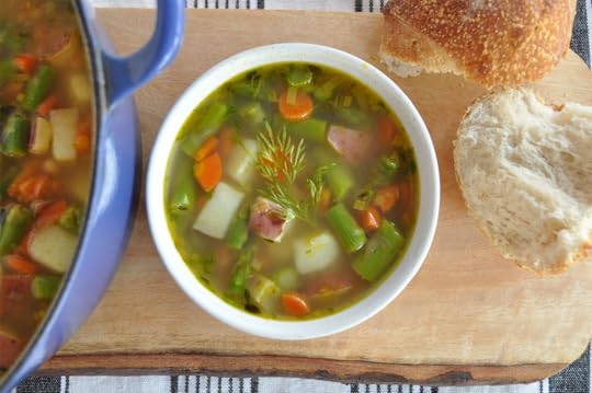 Fresh Spring Minestrone Soup
