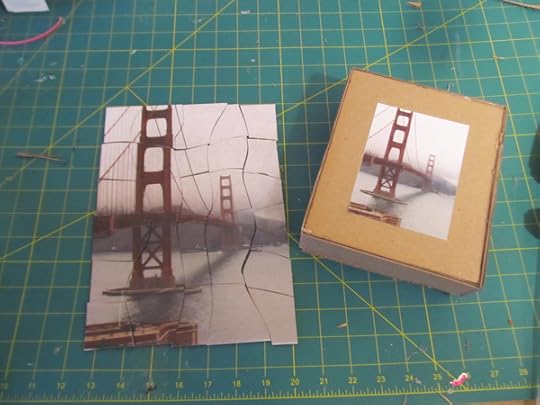 cardboard puzzle