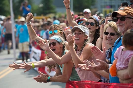 Crowd cheering