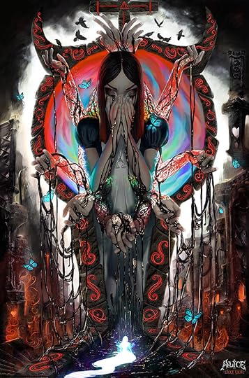 omri koresh, art, digital art, oil painting, sketching, artist, author, omri koresh author, the black city of Nuerva, alice 3, alice asylum, alice madness returns, american mcgees alice, hd pack, falling apart