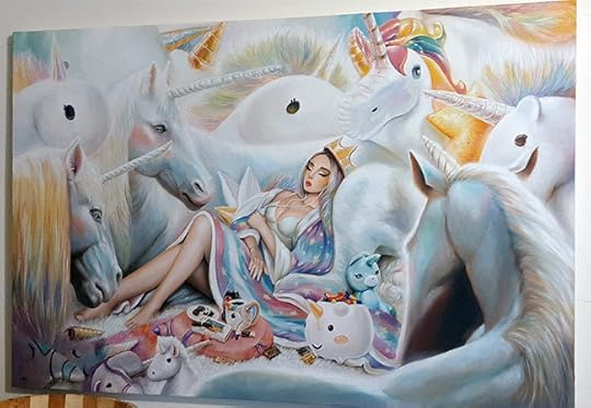 omri koresh, art, digital art, oil painting, sketching, artist, author, omri koresh author, the black city of Nuerva, alice 3, alice asylum, alice madness returns, american mcgees alice, hd pack, unicorns