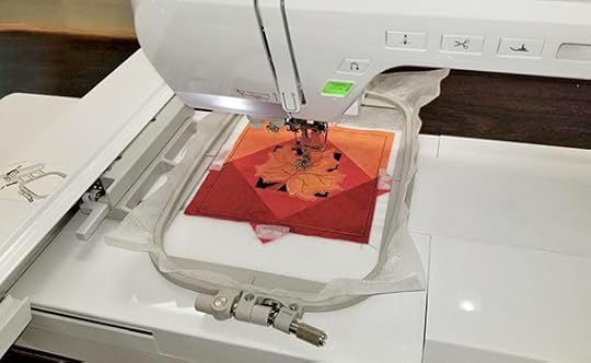 NEW! Exclusive Quick Quilting in the Hoop: Fall Leaves Mini Wall Quilt Bundle Box available at ShopNZP.com