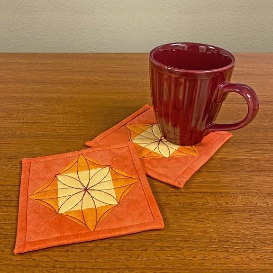 Quick Quilting in the Hoop: Fall Leaves Embroidery Collection Book and Embroidery Design Files available at ShopNZP.com